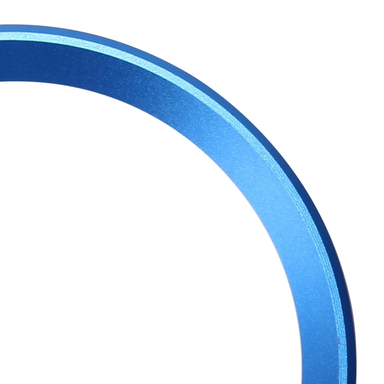 2 PCS/Set Zinc Alloy Steering Wheel Decoration Ring Sticker Logo Car Styling Modification Car Front Logo Ring Decoration Rear Cover Trim Hood Emblem Rings for BMW 3 Series(Blue) - Decoration Rings by PMC TechLife | Online Shopping South Africa | PMC TechLife | Buy Now Pay Later Mobicred