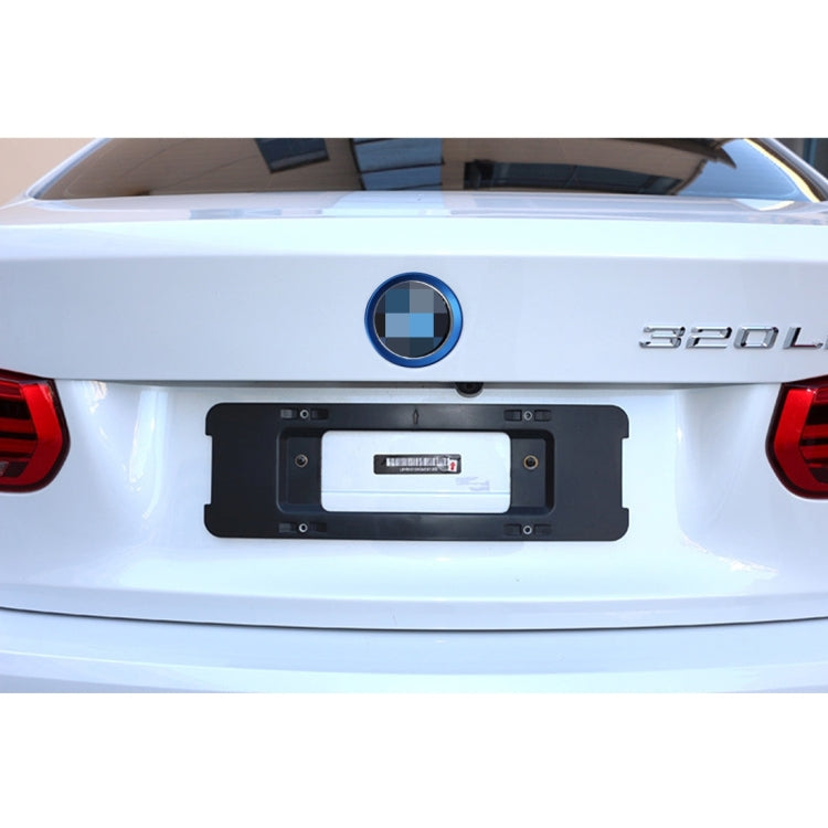 2 PCS/Set Zinc Alloy Steering Wheel Decoration Ring Sticker Logo Car Styling Modification Car Front Logo Ring Decoration Rear Cover Trim Hood Emblem Rings for BMW 3 Series(Blue) - Decoration Rings by PMC TechLife | Online Shopping South Africa | PMC TechLife | Buy Now Pay Later Mobicred