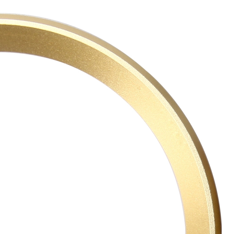 2 PCS Car Logo Decorative Circle Steering Wheel Decoration Ring Sticker Logo Car Styling Modification Car Front Logo Ring Decoration Rear Cover Trim Hood Emblem Rings for BMW 5 Series(Gold) - free shipping - PMC TechLife - Order now!