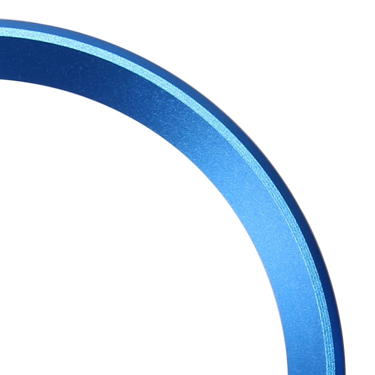 2 PCS Car Logo Decorative Circle Steering Wheel Decoration Ring Sticker Logo Car Styling Modification Car Front Logo Ring Decoration Rear Cover Trim Hood Emblem Rings for BMW 5 Series(Blue) - Decoration Rings by PMC TechLife | Online Shopping South Africa | PMC TechLife | Buy Now Pay Later Mobicred