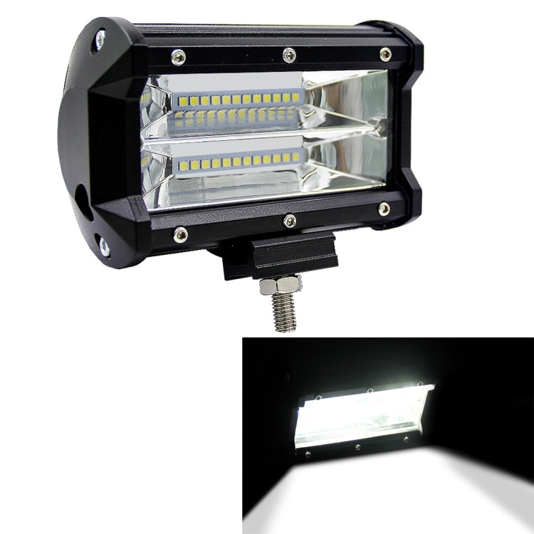 5 inch 18W 24 LED Waterproof IP67 Two Bar Modified Off-road Lights Spotlight Light Car Work Lights, DC 9-48V(White Light) - Work Lights by PMC TechLife | Online Shopping South Africa | PMC TechLife | Buy Now Pay Later Mobicred