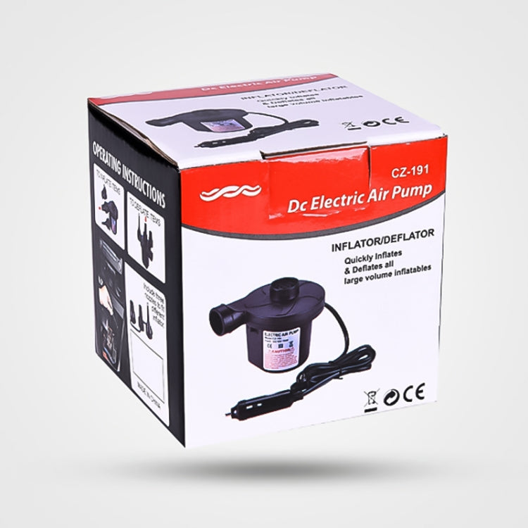 CZ-191 DC12V 40W Portable Mini Electric Air Pump Tire Inflator Car Tire Pump Inflatable Pump - Inflatable Pump by PMC TechLife | Online Shopping South Africa | PMC TechLife