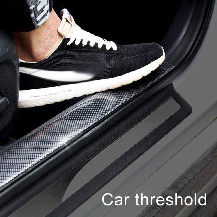 Universal Car Door Threshold Decoration Strip Decorative Sticker, Size : 10CM x 3M(Black) - Decorative Strip by PMC TechLife | Online Shopping South Africa | PMC TechLife | Buy Now Pay Later Mobicred