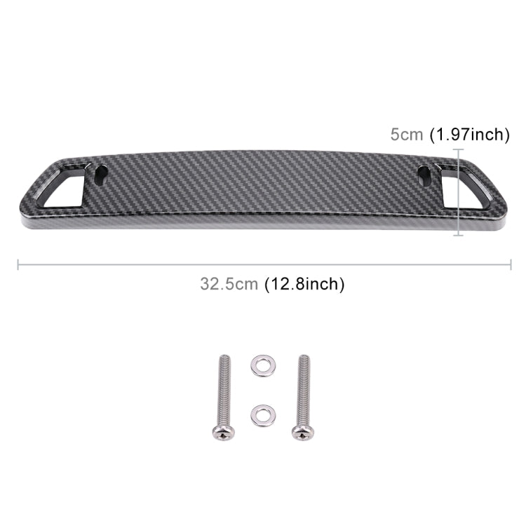 Universal Car License Holder Number Plate Frame Full Carbon Fiber License Plate Holder - License Plate Covers & Frames by PMC TechLife | Online Shopping South Africa | PMC TechLife | Buy Now Pay Later Mobicred