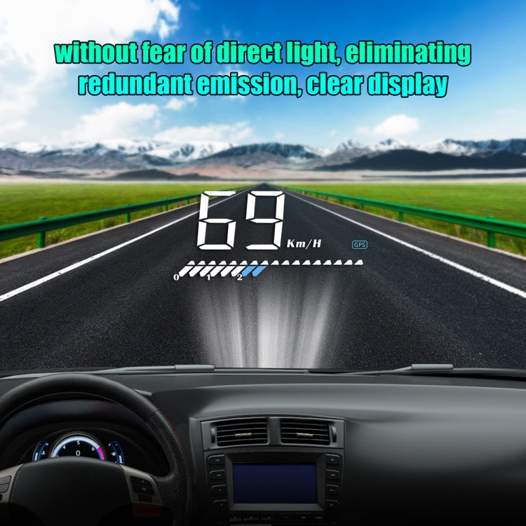 M7 3.5 inch Universal Car OBD2 + GPS HUD Vehicle-mounted Head Up Display Fuel Consumption - Head Up Display System by PMC TechLife | Online Shopping South Africa | PMC TechLife | Buy Now Pay Later Mobicred