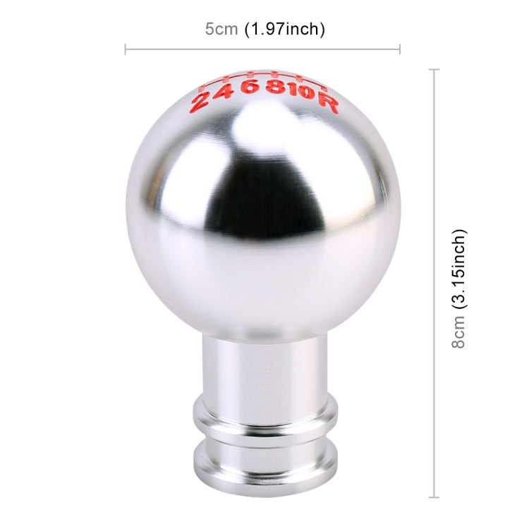 Universal Car Metal 5-Speed Gear Shift Knob Modified Car Auto Transmission Shift Lever Knob - Shift Knob by PMC TechLife | Online Shopping South Africa | PMC TechLife | Buy Now Pay Later Mobicred