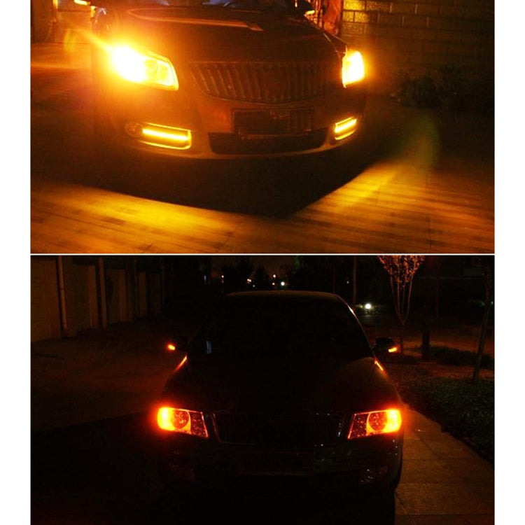 2 PCS T20 / 7440 DC9-16V / 8.2W / 6000K / 655LM Car Auto Reversing Lights / Turn Light 66LEDs SMD-2016 Lamps - Brake Lights by PMC TechLife | Online Shopping South Africa | PMC TechLife | Buy Now Pay Later Mobicred