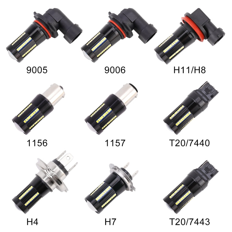 2 PCS T20 / 7440 DC9-16V / 8.2W / 6000K / 655LM Car Auto Reversing Lights / Turn Light 66LEDs SMD-2016 Lamps - Brake Lights by PMC TechLife | Online Shopping South Africa | PMC TechLife | Buy Now Pay Later Mobicred
