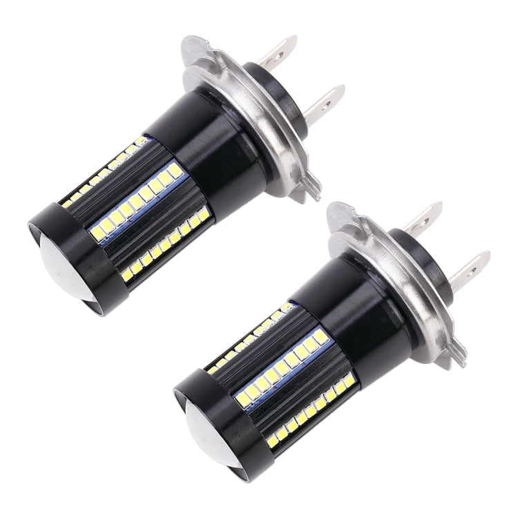 2 PCS H7 DC9-16V / 8.2W / 6000K / 655LM Car Auto Fog Light 66LEDs SMD-2016 Lamps - Fog / Driving Lights by PMC TechLife | Online Shopping South Africa | PMC TechLife | Buy Now Pay Later Mobicred