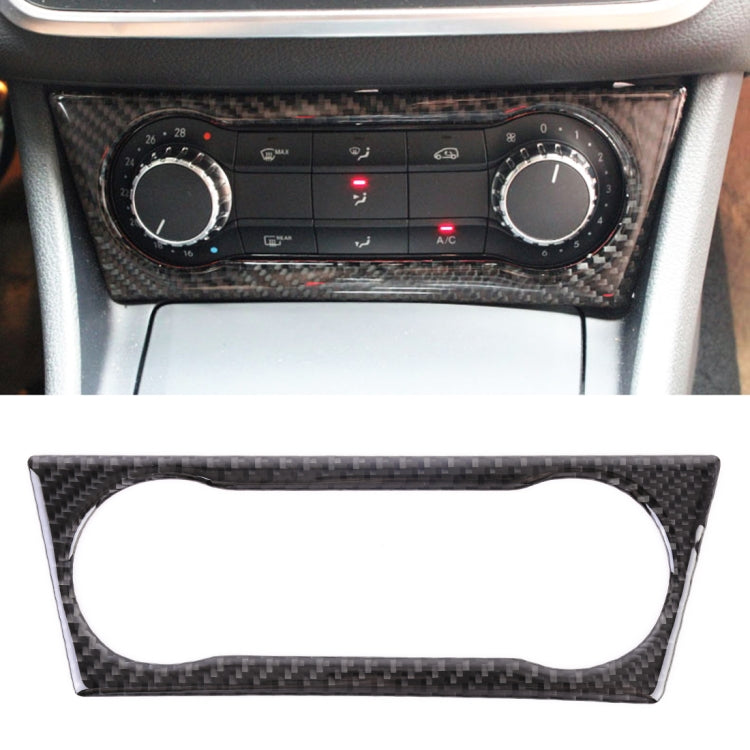 Car Carbon Fiber Air Conditioning Knob Sound Control Panel Decorative Sticker for Mercedes-Benz GLA 2015-2018 - Car Interior Mouldings by PMC TechLife | Online Shopping South Africa | PMC TechLife | Buy Now Pay Later Mobicred