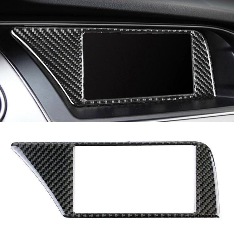 Car Carbon Fiber Inner Frame without Navigation Decorative Sticker for Audi A4L / A5 / Q5 2009-2016 - Car Interior Mouldings by PMC Jewellery | Online Shopping South Africa | PMC Jewellery | Buy Now Pay Later Mobicred