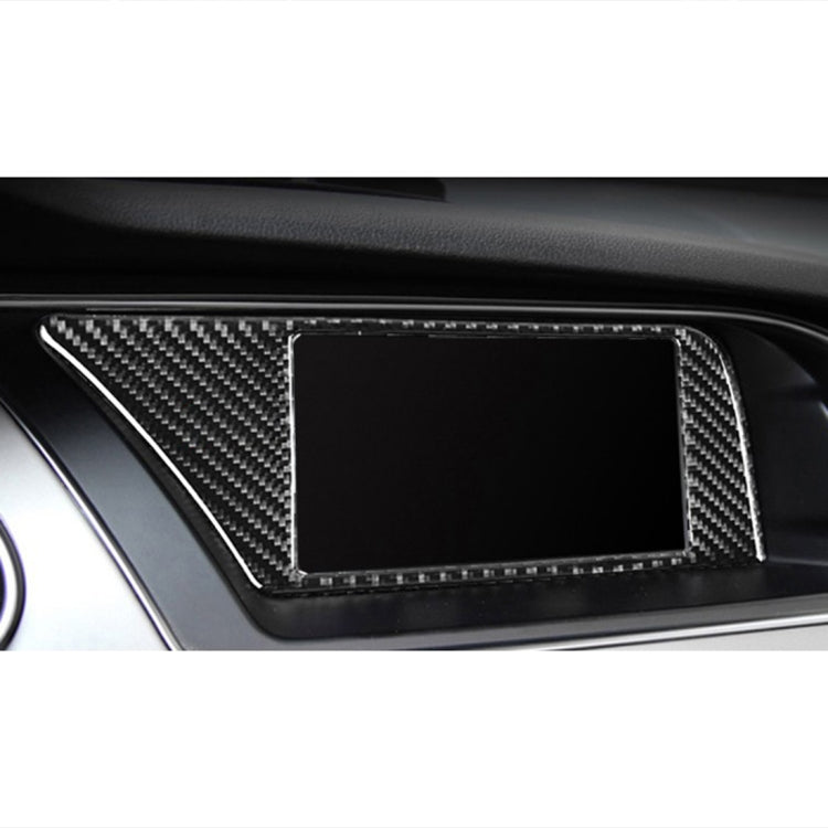 Car Carbon Fiber Inner Frame without Navigation Decorative Sticker for Audi A4L / A5 / Q5 2009-2016 - Car Interior Mouldings by PMC Jewellery | Online Shopping South Africa | PMC Jewellery | Buy Now Pay Later Mobicred