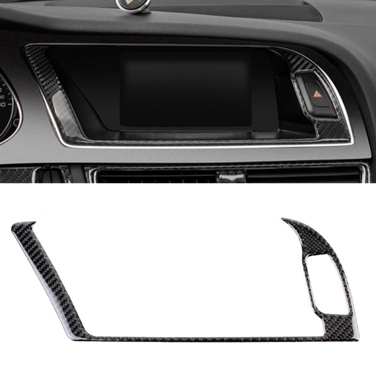 Car Carbon Fiber Navigation Outer Frame Decorative Sticker for Audi A4L / A5 / Q5 2009-2016 - Car Interior Mouldings by PMC TechLife | Online Shopping South Africa | PMC TechLife | Buy Now Pay Later Mobicred