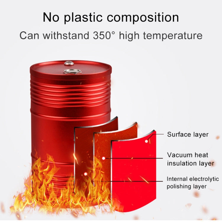 Universal Portable Car Metal Trash Rubbish Bin Ashtray(Red) - Ashtrays by PMC Jewellery | Online Shopping South Africa | PMC Jewellery | Buy Now Pay Later Mobicred