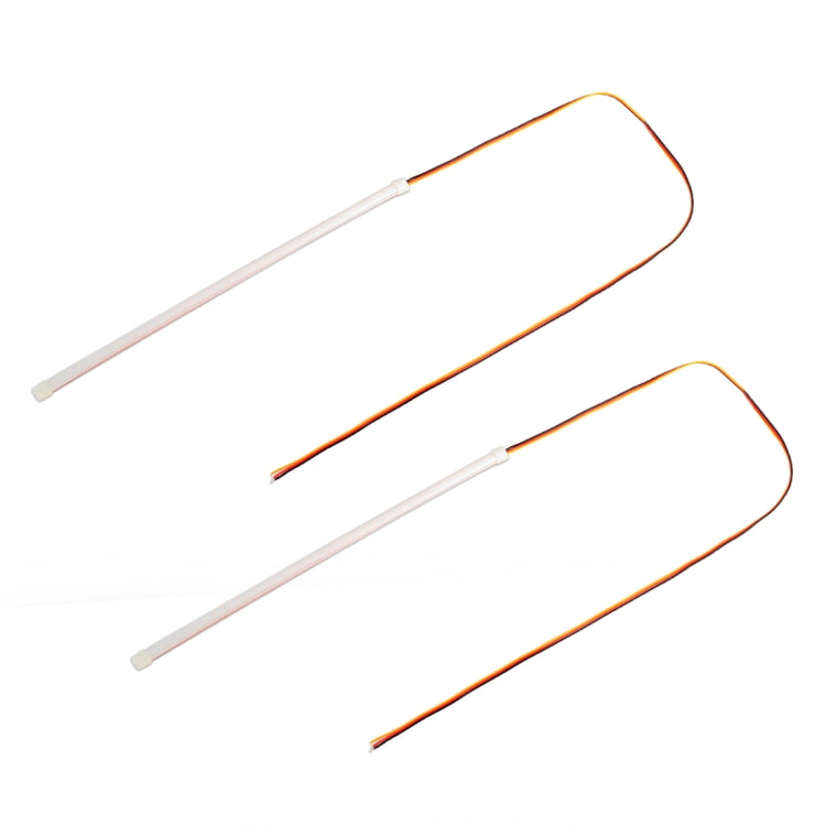 2 PCS 30cm DC12V 3.2W Ultra-thin Car Auto Double Colors Turn Lights / Running Lights (Turn Lights: Yellow Light; Running Lights: White Light) - Running Lights by PMC TechLife | Online Shopping South Africa | PMC TechLife | Buy Now Pay Later Mobicred