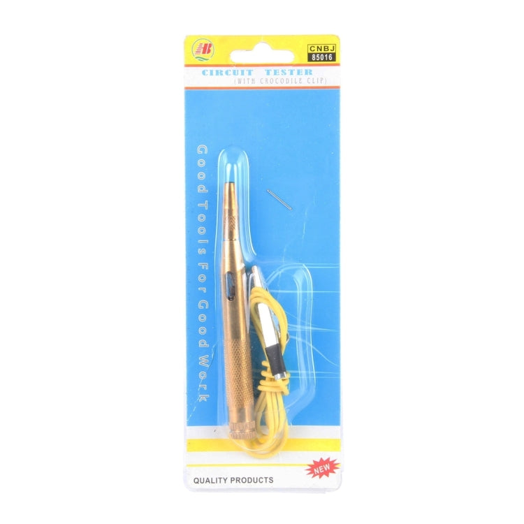 CNJB-85016 Pure Copper Circuit Tester and Electrical Voltage Detector Pen Set With Crocodile Clip 6-24V, Wire Length: 60cm - Electronic Test by PMC TechLife | Online Shopping South Africa | PMC TechLife | Buy Now Pay Later Mobicred