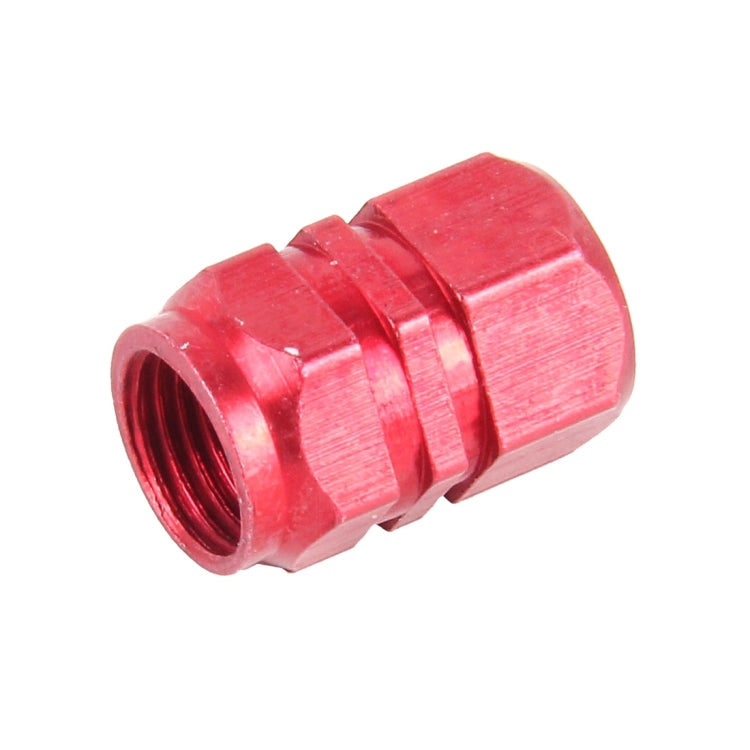 4PCS SA Metal Plated Hexagon Shape Universal Tire Valve Stem Cap(Red) - free shipping - PMC TechLife - Order now!