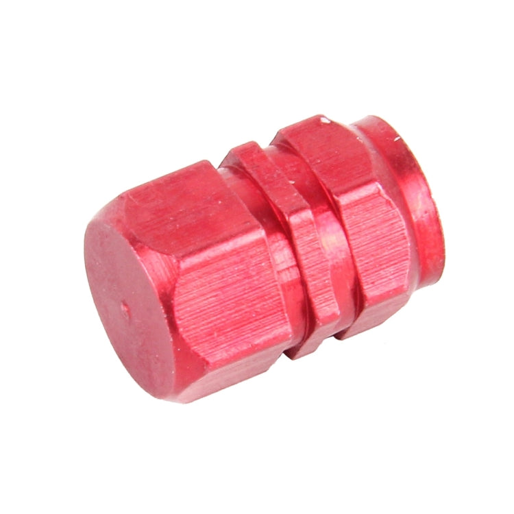 4PCS SA Metal Plated Hexagon Shape Universal Tire Valve Stem Cap(Red) - free shipping - PMC TechLife - Order now!