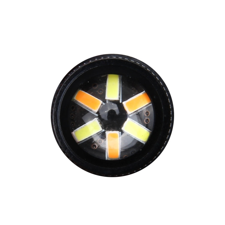 7443 5W 350LM 60LEDs DC 12V 6000K SMD-4014 Car Auto Brake Light Turn Signal Lights (White Light+Yellow Light) - Brake Lights by PMC TechLife | Online Shopping South Africa | PMC TechLife | Buy Now Pay Later Mobicred