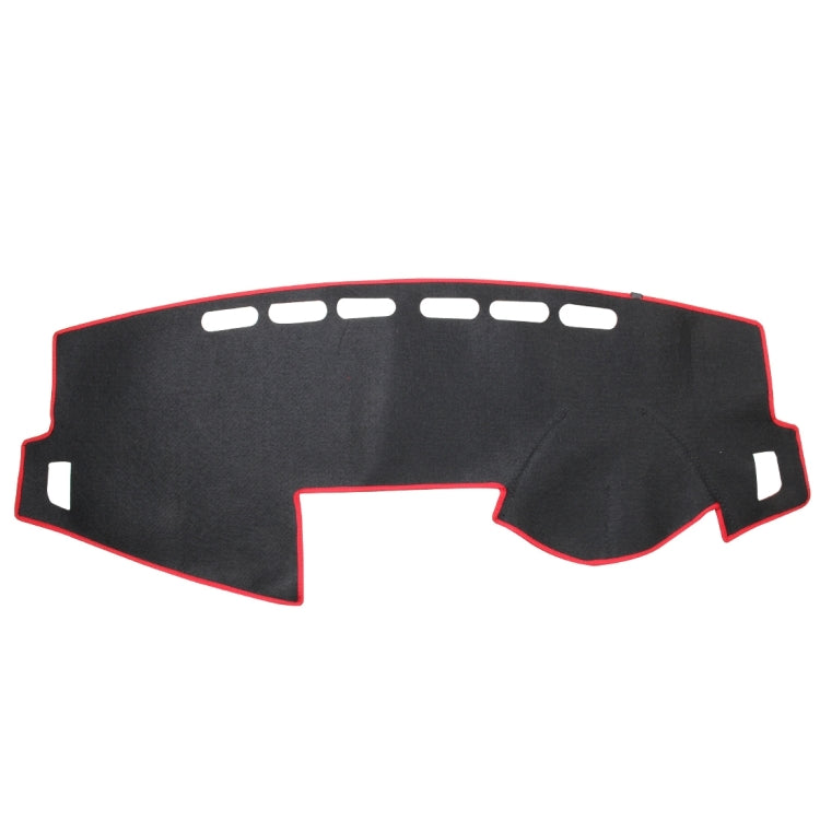 Dark Mat Car Dashboard Cover Car Light Pad Instrument Panel Sunscreen for 2014 Vios (Please note the model and year)(Red) - Sound & Heat Insulation Cotton by PMC TechLife | Online Shopping South Africa | PMC TechLife | Buy Now Pay Later Mobicred