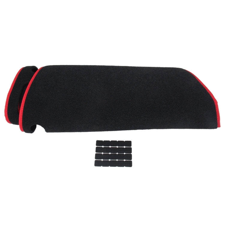 Dark Mat Car Dashboard Cover Car Light Pad Instrument Panel Sunscreen for 2014 Vios (Please note the model and year)(Red) - Sound & Heat Insulation Cotton by PMC TechLife | Online Shopping South Africa | PMC TechLife | Buy Now Pay Later Mobicred