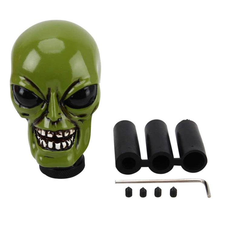 Alien Shaped Universal Vehicle Car Shifter Cover Manual Automatic Aluminum Gear Shift Knob - free shipping - PMC TechLife - Order now!