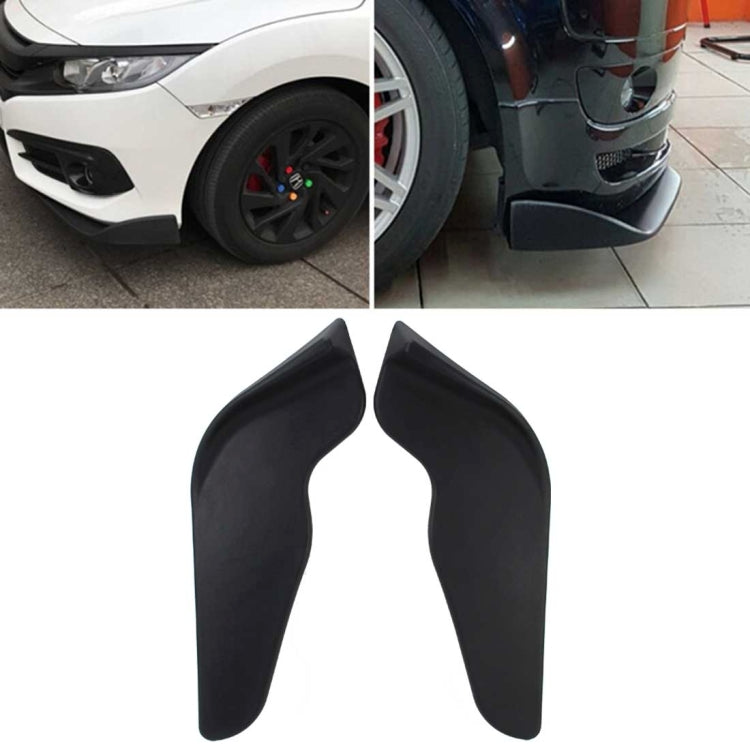 2 PCS Universal Fit Car Front Bumper Spoiler Lip Splitter Diffuser SUV ABS Front Shovel, Length: 68cm - Bumper by PMC TechLife | Online Shopping South Africa | PMC TechLife | Buy Now Pay Later Mobicred
