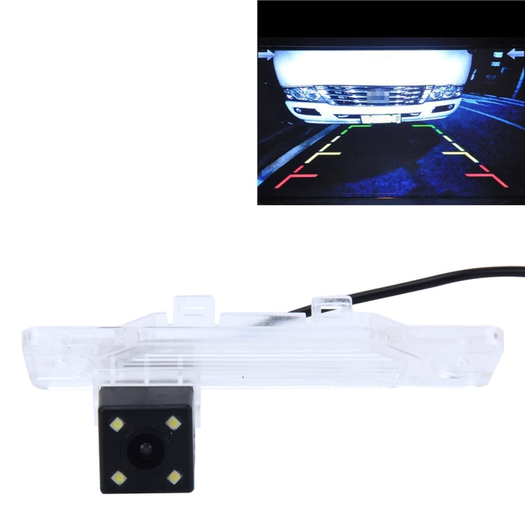 656x492 Effective Pixel  NTSC 60HZ CMOS II Water-resistant Car Rear View Backup Camera With 4 LED Lamps for Renault Koleos 2008-2015 Version - Rear View Cameras by PMC TechLife | Online Shopping South Africa | PMC TechLife | Buy Now Pay Later Mobicred