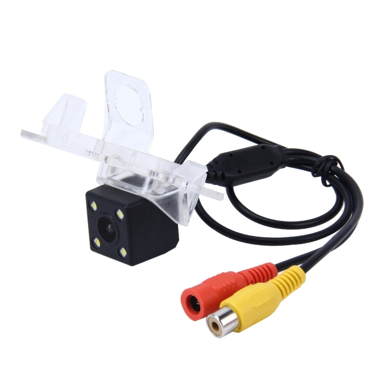 656x492 Effective Pixel NTSC 60HZ CMOS II Waterproof Car Rear View Backup Camera With 4 LED Lamps for Megane 2011 Version - Rear View Cameras by PMC TechLife | Online Shopping South Africa | PMC TechLife | Buy Now Pay Later Mobicred