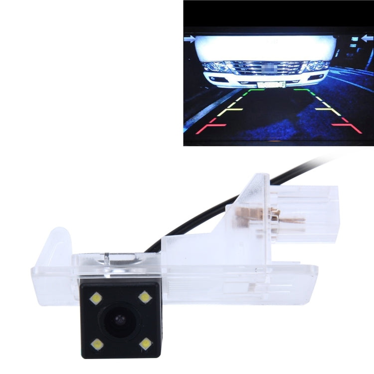 656x492 Effective Pixel NTSC 60HZ CMOS II Waterproof Car Rear View Backup Camera With 4 LED Lamps for Renault Cabbeen 2015-2016 Version / Fluence 2013-2016 Version - Rear View Cameras by PMC TechLife | Online Shopping South Africa | PMC TechLife | Buy Now Pay Later Mobicred