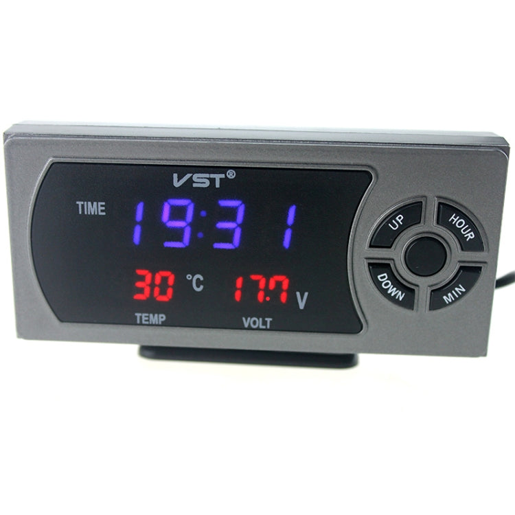 Automobile Electronic Voltage Thermometer - Clocks & Car Meters by PMC TechLife | Online Shopping South Africa | PMC TechLife | Buy Now Pay Later Mobicred