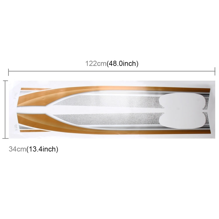 4 PCS SUV Body Decorative Strip Brand Car Streamline Shining Sticker for Toyota Prado 2014 Version - Decorative Sticker by PMC TechLife | Online Shopping South Africa | PMC TechLife | Buy Now Pay Later Mobicred