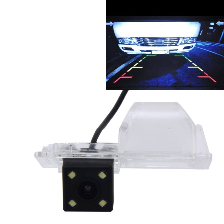 656x492 Effective Pixel NTSC 60HZ CMOS II Water-resistant Car Rear View Backup Camera With 4 LED Lamps for Chevrolet Cruze 2013 Version - Rear View Cameras by PMC TechLife | Online Shopping South Africa | PMC TechLife | Buy Now Pay Later Mobicred