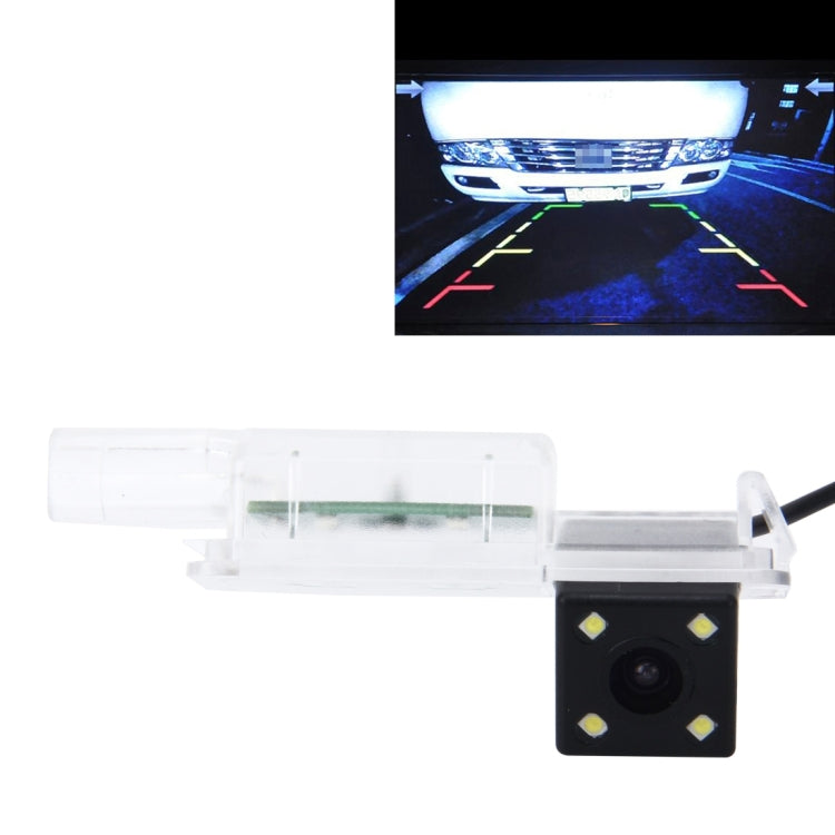 656x492 Effective Pixel NTSC 60HZ CMOS II Water-resistant Car Rear View Backup Camera With 4 LED Lamps for Volkswagen Golf7 2014-2016 Version - Rear View Cameras by PMC TechLife | Online Shopping South Africa | PMC TechLife | Buy Now Pay Later Mobicred
