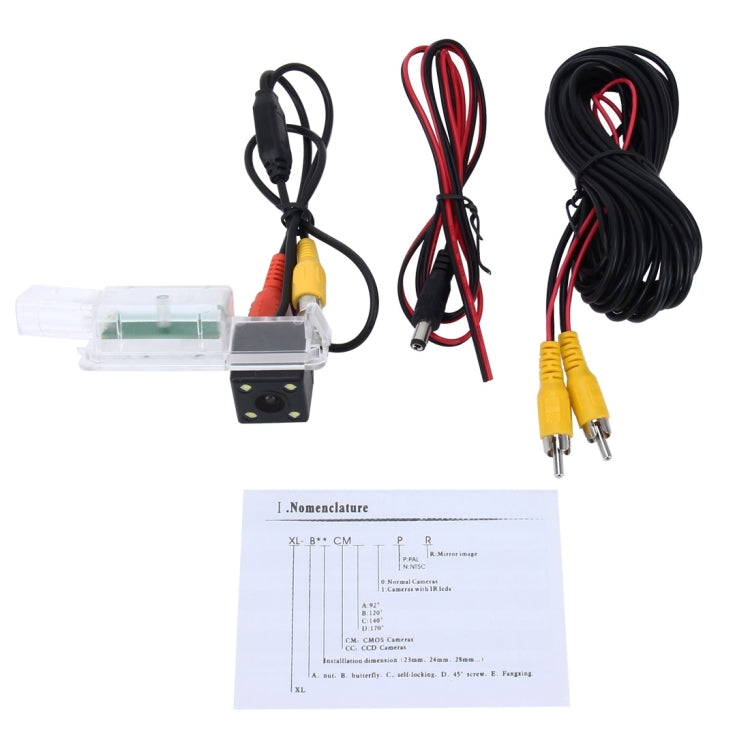 656x492 Effective Pixel NTSC 60HZ CMOS II Water-resistant Car Rear View Backup Camera With 4 LED Lamps for Volkswagen Golf7 2014-2016 Version - Rear View Cameras by PMC TechLife | Online Shopping South Africa | PMC TechLife | Buy Now Pay Later Mobicred