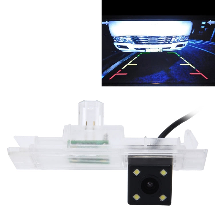 656x492 Effective Pixel NTSC 60HZ CMOS II Waterproof Car Rear View Backup Camera With 4 LED Lamps for BWM 2016 Version 1 Series Hatchback Clubman - Rear View Cameras by PMC TechLife | Online Shopping South Africa | PMC TechLife | Buy Now Pay Later Mobicred