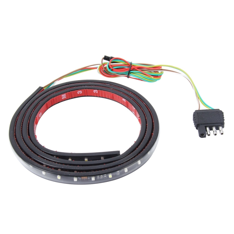 1.5m Pickup Truck 5W White DRL Light + Red Brake Light with 80 SMD-2835-LED Lamps, DC 12-24V - Brake Lights by PMC TechLife | Online Shopping South Africa | PMC TechLife | Buy Now Pay Later Mobicred