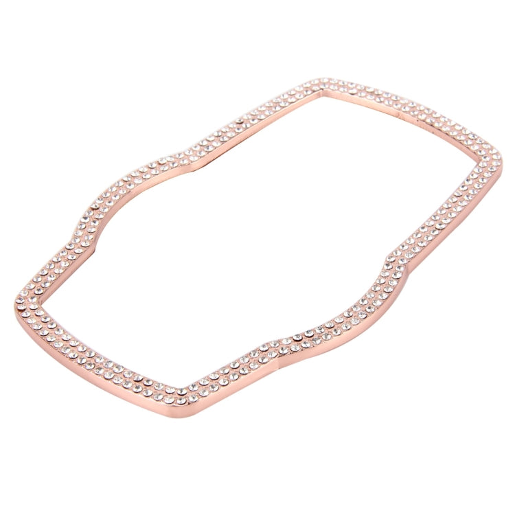 Car Aluminum Steering Wheel Decoration Ring with Diamonds For BMW(Rose Gold) - Decoration Rings by PMC TechLife | Online Shopping South Africa | PMC TechLife | Buy Now Pay Later Mobicred