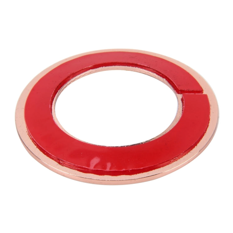 Car Aluminum Steering Wheel Decoration Ring with Diamonds For Volkswagen(Pink) - Decoration Rings by PMC Jewellery | Online Shopping South Africa | PMC Jewellery | Buy Now Pay Later Mobicred