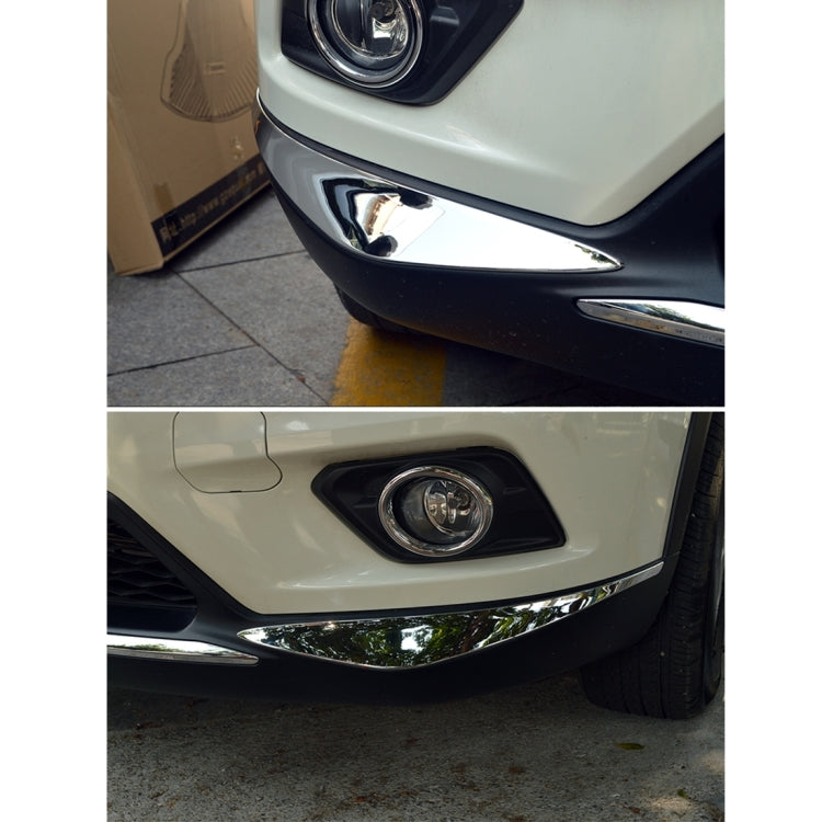 4 PCS Universal Car Auto Plastic Body Bumper Guard Protector Strip Sticker(Silver) - Anti Collision Sticker by PMC TechLife | Online Shopping South Africa | PMC TechLife | Buy Now Pay Later Mobicred