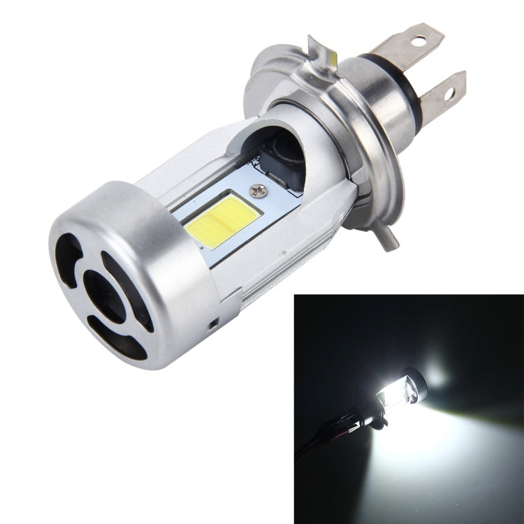 H4 HS1 Motorcycle Headlamps COB Spotlights Electric Car Fog Lights  6000K 20W 2600LM 5000Hours(White Light) - Headlights by PMC TechLife | Online Shopping South Africa | PMC TechLife | Buy Now Pay Later Mobicred