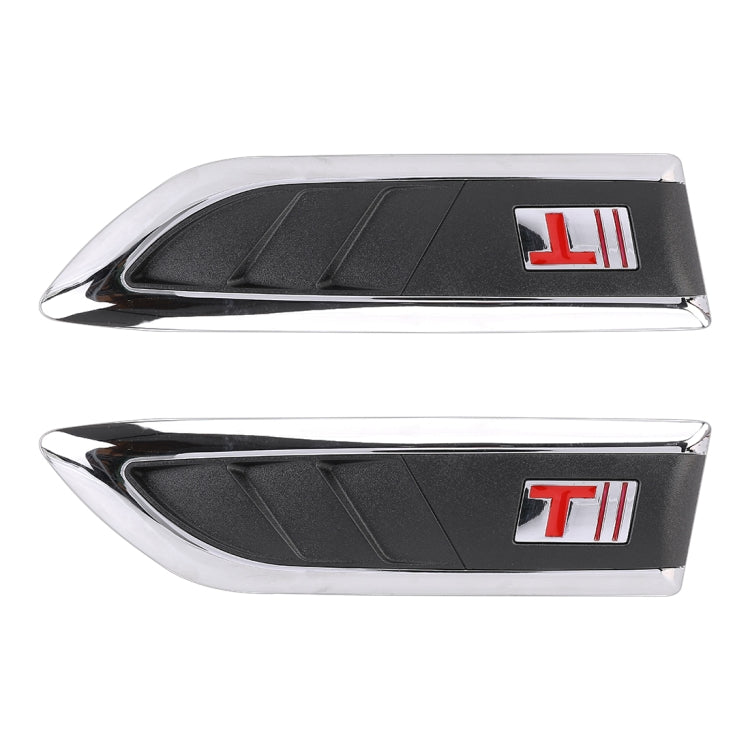 2 PCS Car Side Air Intake Flow Vent Fender Decorative Stickers Cover - Decorative Sticker by PMC TechLife | Online Shopping South Africa | PMC TechLife | Buy Now Pay Later Mobicred