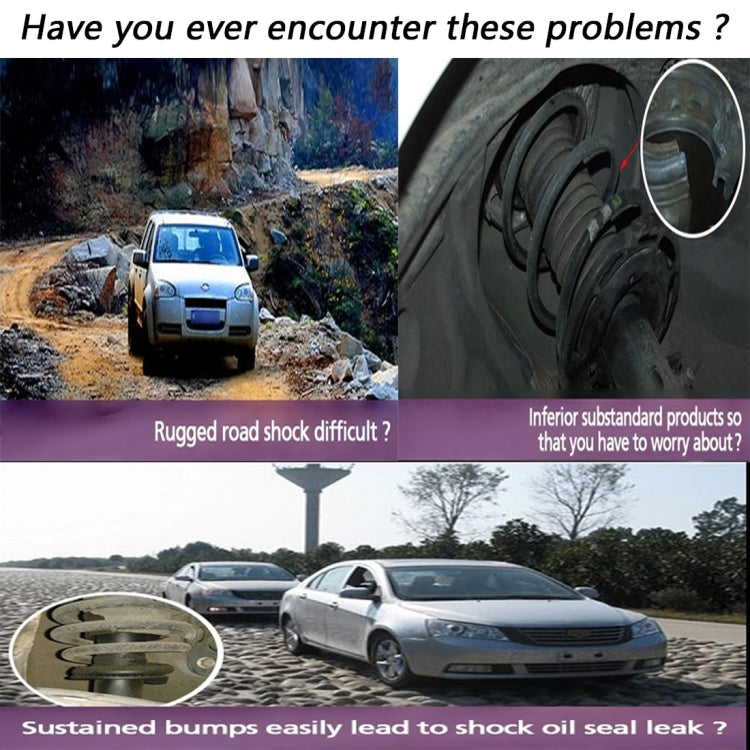 2 PCS Car Auto A Type Shock Absorber Spring Bumper Power Cushion Buffer, Spring Spacing: 47mm, Colloid Height: 80mm - Power Cushion by PMC TechLife | Online Shopping South Africa | PMC TechLife | Buy Now Pay Later Mobicred