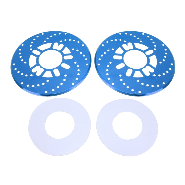 2 PCS Universal Aluminium Auto Car Wheel Disc Brake Racing Decorative Cover(Blue) - Wheels Tires & Parts by PMC TechLife | Online Shopping South Africa | PMC TechLife | Buy Now Pay Later Mobicred