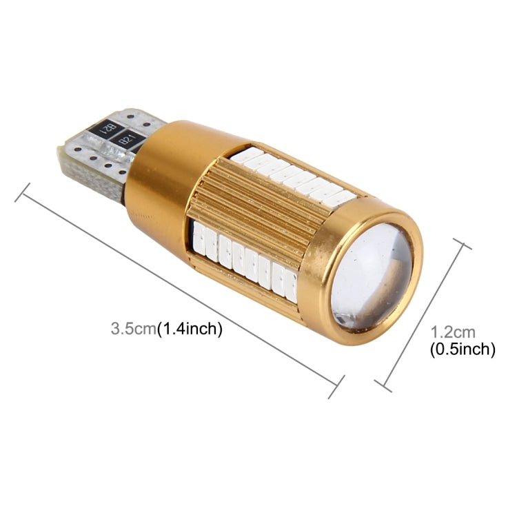 2 PCS T10 2W Constant Current Car Clearance Light with 38 SMD-3014 Lamps, DC 12-16V(Blue Light) - Clearance Lights by PMC TechLife | Online Shopping South Africa | PMC TechLife | Buy Now Pay Later Mobicred