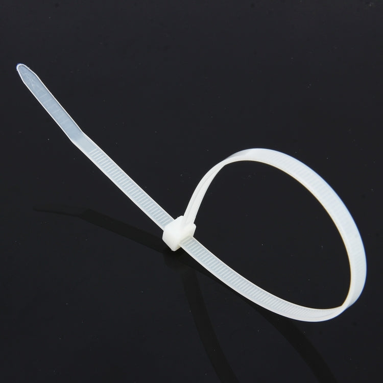 500 PCS 5mm*250mm Nylon Cable Ties(White) - Booster Cable & Clip by PMC TechLife | Online Shopping South Africa | PMC TechLife | Buy Now Pay Later Mobicred