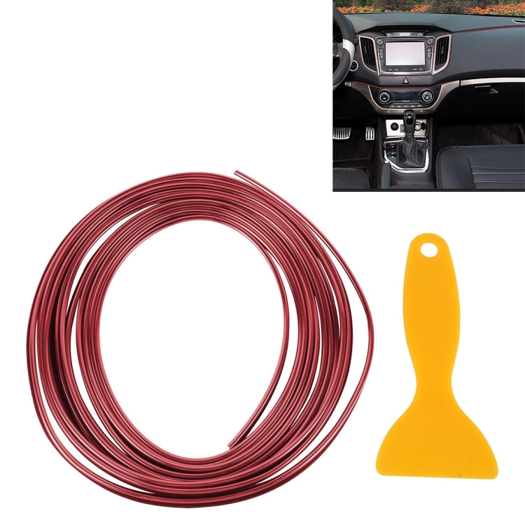 5m Flexible Trim For DIY Automobile Car Interior Exterior Moulding Trim Decorative Line Strip with Film Scraper(Red) - Anti Collision Sticker by PMC TechLife | Online Shopping South Africa | PMC TechLife