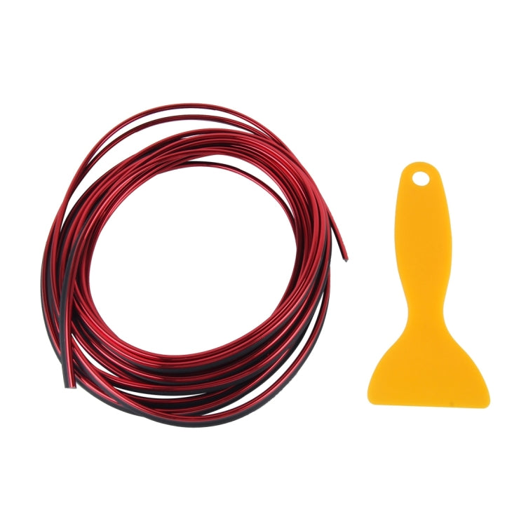 5m Flexible Trim For DIY Automobile Car Interior Exterior Moulding Trim Decorative Line Strip with Film Scraper(Red) - Anti Collision Sticker by PMC TechLife | Online Shopping South Africa | PMC TechLife
