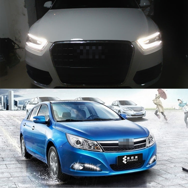 2 PCS 5W 150 LM 6000K DRL Daytime Running Light with 5 SMD-5050 Lamps, DC 12V(White Light) - Running Lights by PMC TechLife | Online Shopping South Africa | PMC TechLife | Buy Now Pay Later Mobicred