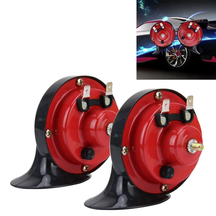 2 PCS SEGER Supertone 12V High Tone / Low Tone 118dB Twin Horn Kit with Bracket - Car Amplifiers by PMC TechLife | Online Shopping South Africa | PMC TechLife | Buy Now Pay Later Mobicred